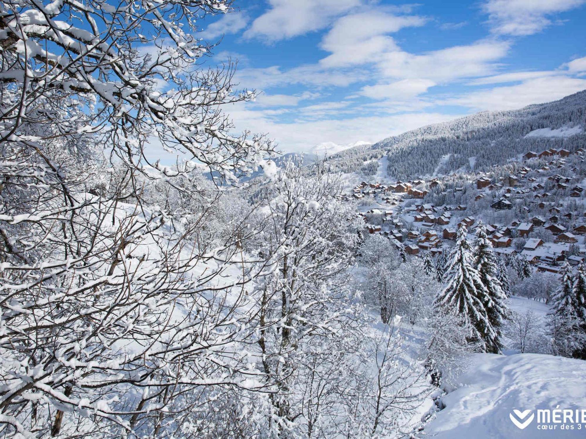 Appartement Ensoleille Avec Tv, Proche Pistes Et Commerces, Residence Plein Soleil, Les Allues - Fr-1-182-18 メリベル エクステリア 写真