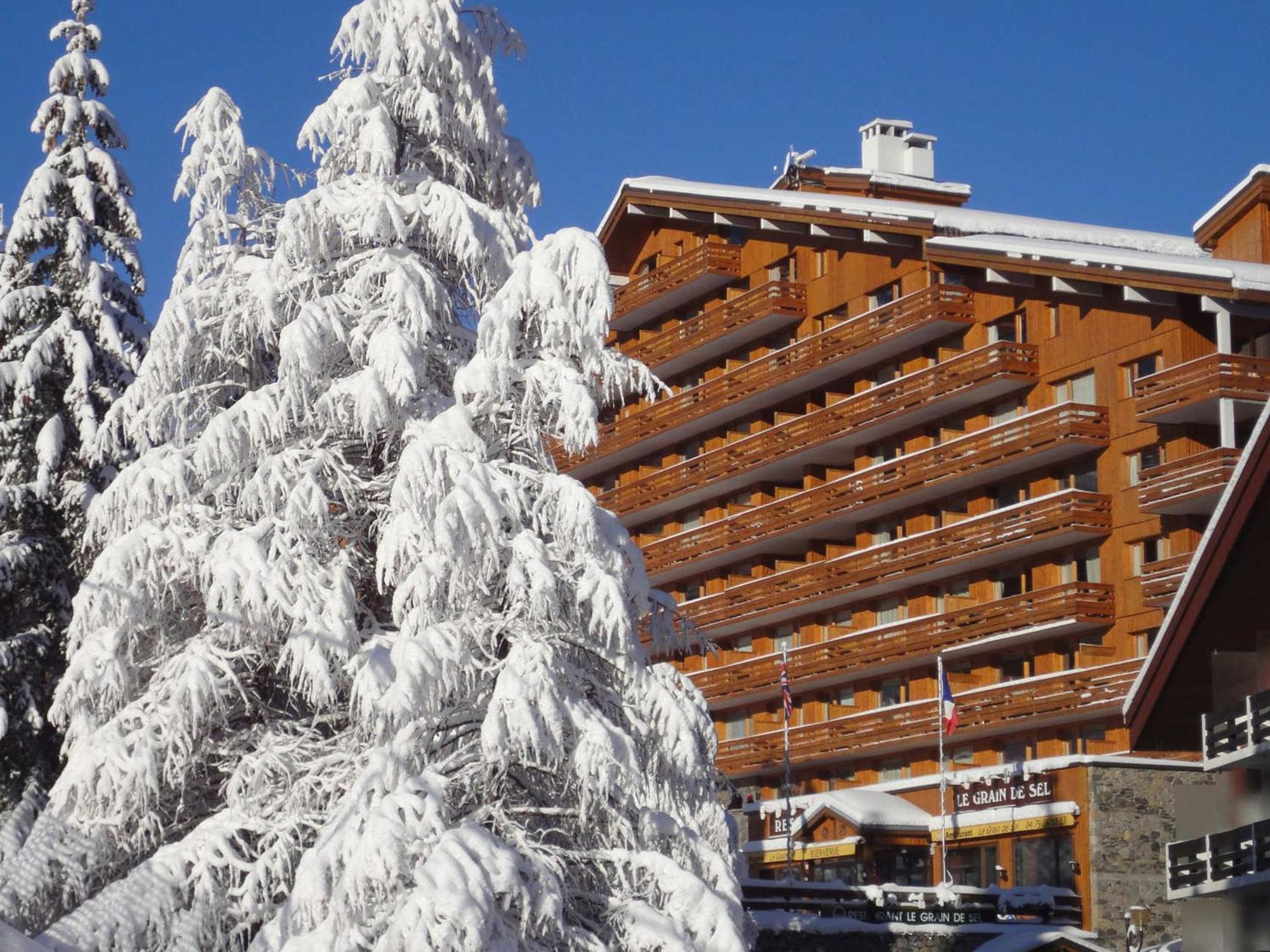 Appartement Ensoleille Avec Tv, Proche Pistes Et Commerces, Residence Plein Soleil, Les Allues - Fr-1-182-18 メリベル エクステリア 写真